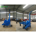 Weiwei livestock capacity 4.5t feed automatic chaff cutter machine silage forage shredder crusher for sale hammer mill